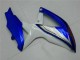 Azul Branco Kits Completo Carenagem Moto GSXR 600 / 750 K8 08-10
