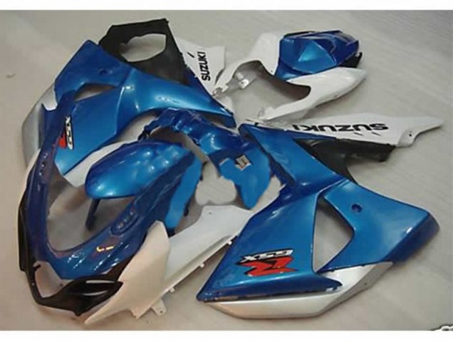 Azul Branco Moto Plástico GSXR 1000 K9 09-16