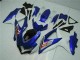 Azul Branco Moto Plásticos GSXR 600 / 750 K8 08-10 Azul Branco Moto Plásticos GSXR 600 / 750 K8 08-10