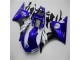 Azul Branco Preto Carenagem Moto R6 03-05
