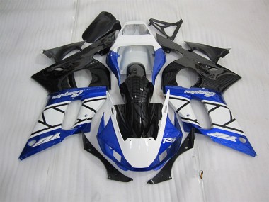Azul Branco Preto Carenagem Moto R6 98-02