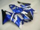 Azul Branco Preto Kit Carenagem Moto R6 08-16 Azul Branco Preto Kit Carenagem Moto R6 08-16