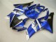 Azul Branco Preto Kit Carenagem Moto R6 08-16 Azul Branco Preto Kit Carenagem Moto R6 08-16