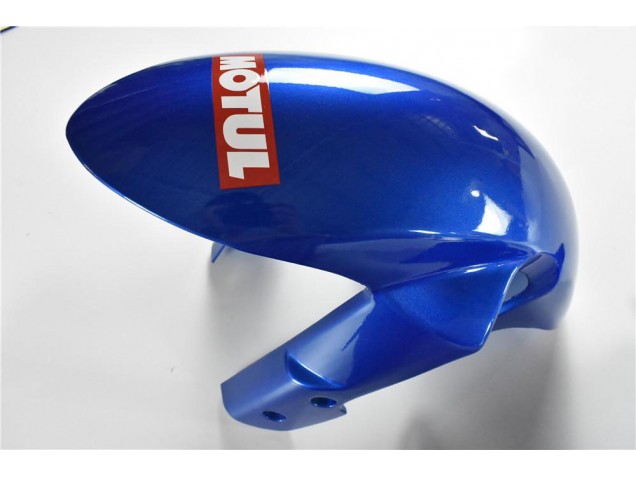 Azul Branco Verde Carenagem Moto GSXR 600 / 750 K8 08-10 Azul Branco Verde Carenagem Moto GSXR 600 / 750 K8 08-10