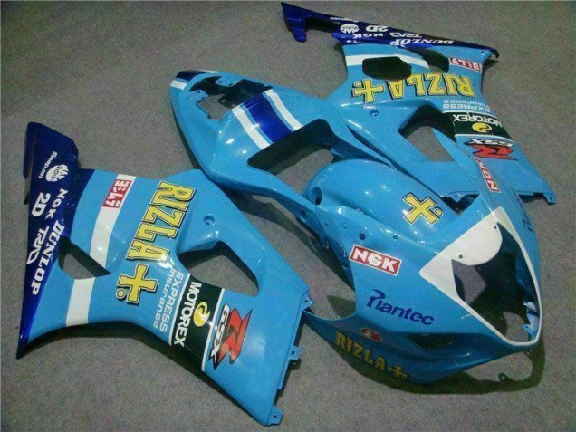 Azul Carenagem Moto GSXR 1000 K3 03-04 Azul Carenagem Moto GSXR 1000 K3 03-04