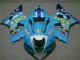 Azul Carenagem Moto GSXR 1000 K3 03-04 Azul Carenagem Moto GSXR 1000 K3 03-04