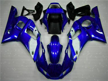 Azul Carenagem Moto & Plástico Moto R6 98-02