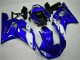 Azul Carenagem Moto & Plástico Moto R6 98-02
