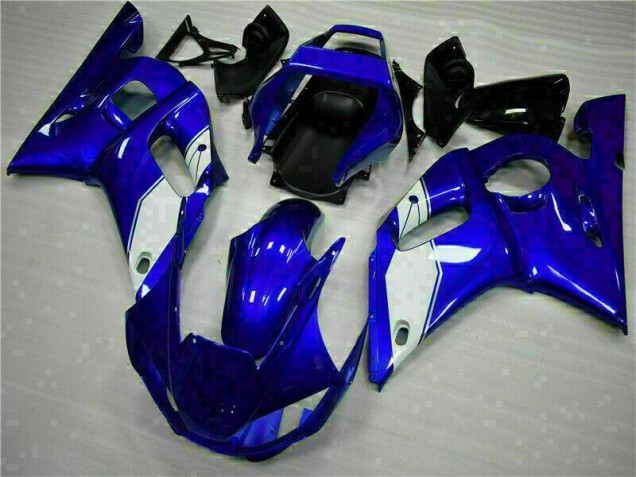 Azul Carenagem Moto & Plástico Moto R6 98-02