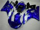Azul Carenagem Moto & Plástico Moto R6 98-02