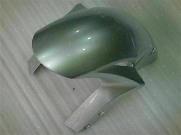 Azul Chama Prata Carenagem Moto CBR 1000RR 06-07 Azul Chama Prata Carenagem Moto CBR 1000RR 06-07