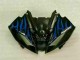 Azul Chama Preto Carenagem Moto R6 08-16 Azul Chama Preto Carenagem Moto R6 08-16