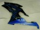 Azul Chama Preto Carenagem Moto R6 08-16 Azul Chama Preto Carenagem Moto R6 08-16