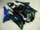 Azul Chama Preto Carenagem Moto R6 08-16 Azul Chama Preto Carenagem Moto R6 08-16