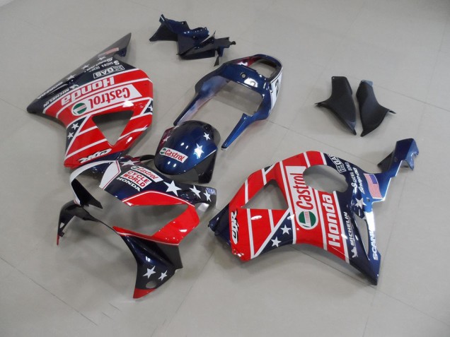 Azul Escuro Star Carenagem Moto CBR 900RR 954 02-03 Azul Escuro Star Carenagem Moto CBR 900RR 954 02-03