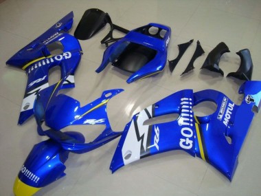 Azul Go Motul Carenagem Moto R6 98-02