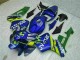 Azul Kit Carenagem Moto CBR 600RR 05-06 Azul Kit Carenagem Moto CBR 600RR 05-06