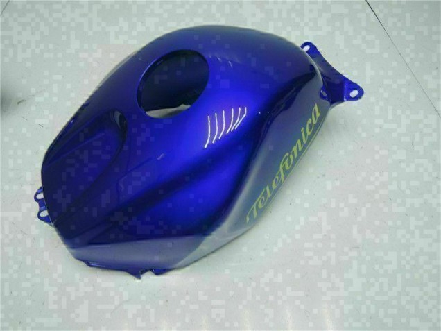 Azul Kit Carenagem Moto CBR 600RR 05-06 Azul Kit Carenagem Moto CBR 600RR 05-06