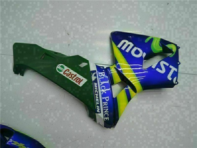 Azul Kit Carenagem Moto CBR 600RR 05-06 Azul Kit Carenagem Moto CBR 600RR 05-06