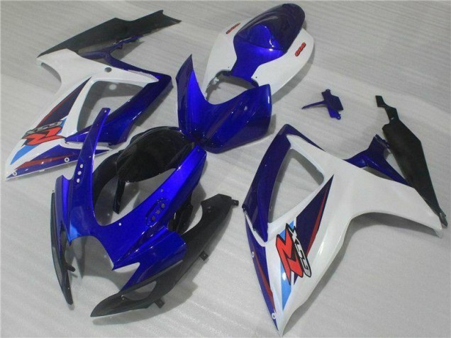 Azul Kit Carenagem Moto GSXR 600 / 750 K6 06-07 Azul Kit Carenagem Moto GSXR 600 / 750 K6 06-07