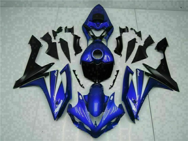 Azul Kit Carenagem Moto R1 07-08
