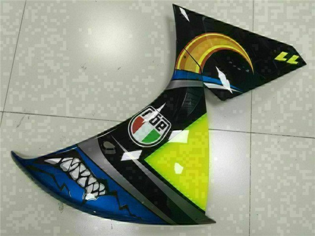 Azul Kit Carenagem Moto R1 09-11