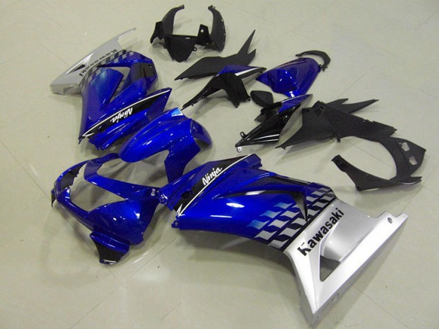 Azul Kit Carenagem Moto ZX 250R 08-12
