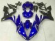 Azul Kit Completo Carenagem Moto R1 04-06