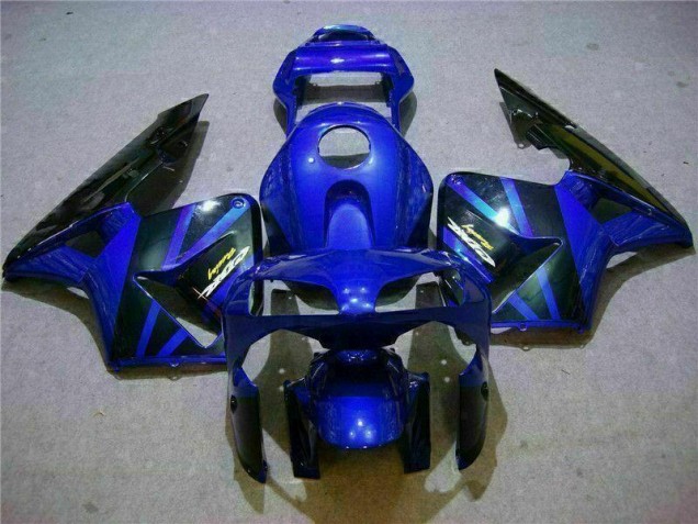 Azul Kits Completo Carenagem Moto CBR 600RR 03-04 Azul Kits Completo Carenagem Moto CBR 600RR 03-04