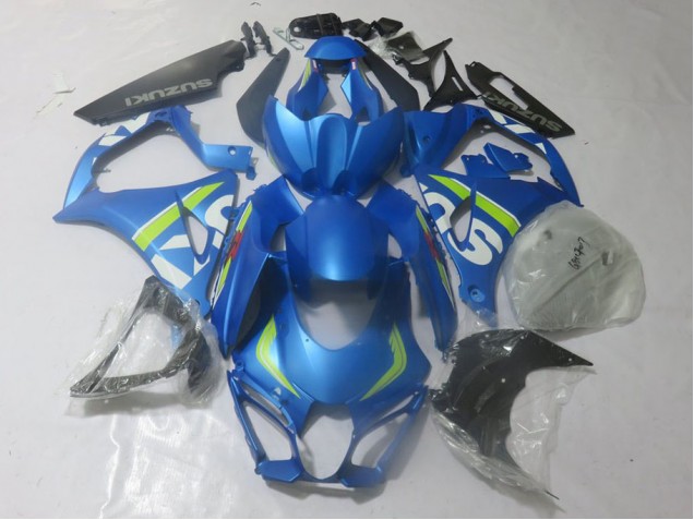 Azul Lime Carenagem Moto GSXR 1000 17-23