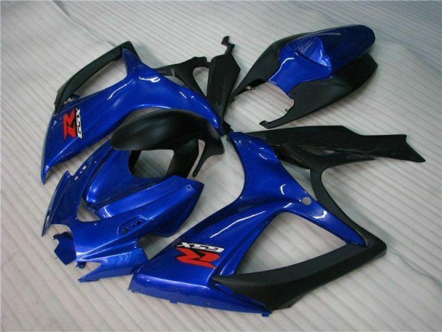 Azul Moto Plásticos GSXR 600 / 750 K6 06-07