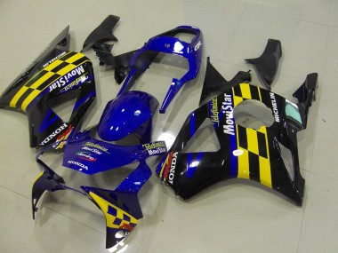 Azul Movistar Carenagem Moto CBR 900RR 954 02-03