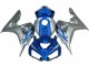 Azul Prata Carenagem Moto CBR 1000RR 06-07