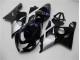 Azul Prata Carenagem Moto GSXR 600 / 750 K4 04-05 Azul Prata Carenagem Moto GSXR 600 / 750 K4 04-05