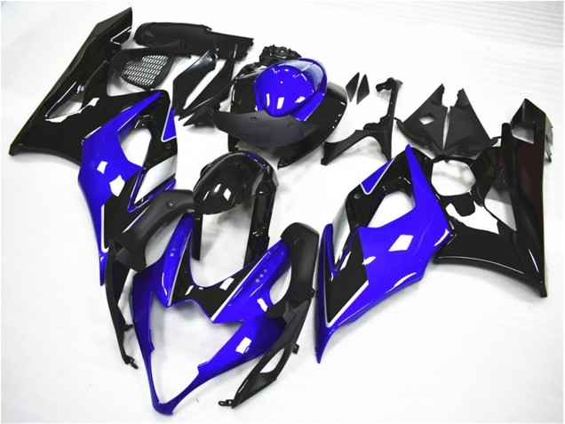 Azul Preto Abs Kit Completos Carenagem Moto GSXR 1000 K7 07-08 Azul Preto Abs Kit Completos Carenagem Moto GSXR 1000 K7 07-08