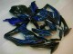 Azul Preto Abs Kits Completos Carenagem Moto GSXR 600 / 750 K8 08-10 Azul Preto Abs Kits Completos Carenagem Moto GSXR 600 / 750 K8 08-10