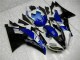 Azul Preto Abs Kits Completos Carenagem Moto R6 08-16
