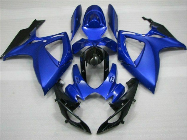 Azul Preto Abs Moto Plásticos GSXR 600 / 750 K6 06-07