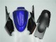 Azul Preto Abs Motocicleta Plásticos GSXR 1000 K5 05-06