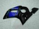 Azul Preto Abs Motocicleta Plásticos R6 98-02 Azul Preto Abs Motocicleta Plásticos R6 98-02