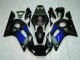 Azul Preto Abs Motocicleta Plásticos R6 98-02 Azul Preto Abs Motocicleta Plásticos R6 98-02
