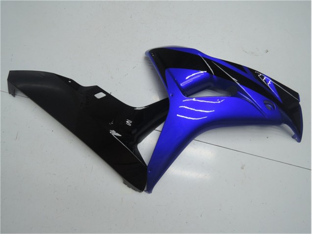 Azul Preto Carenagem Moto CBR 1000RR 06-07 Azul Preto Carenagem Moto CBR 1000RR 06-07