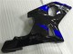 Azul Preto Carenagem Moto GSXR 1000 K1 00-02