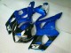 Azul Preto Carenagem Moto GSXR 1000 K3 03-04 Azul Preto Carenagem Moto GSXR 1000 K3 03-04