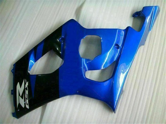 Azul Preto Carenagem Moto GSXR 1000 K3 03-04 Azul Preto Carenagem Moto GSXR 1000 K3 03-04