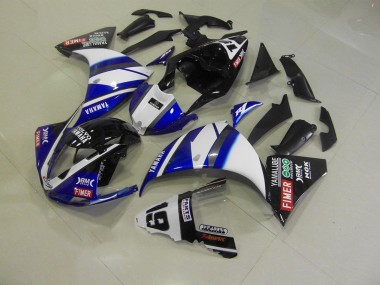 Azul Preto Carenagem Moto R1 12-14