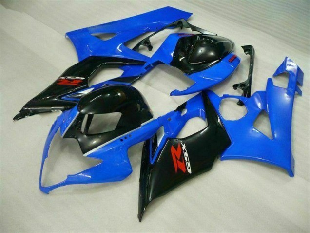 Azul Preto Carroçaria Moto GSXR 1000 K5 05-06 Azul Preto Carroçaria Moto GSXR 1000 K5 05-06