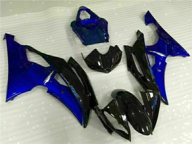 Azul Preto Carroçaria Moto R6 08-16