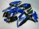 Azul Preto Kit Carenagem Moto GSXR 600 / 750 K11 11-21