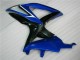 Azul Preto Kit Carenagem Moto GSXR 600 / 750 K11 11-21